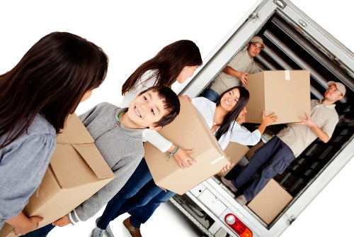 Man and van team handling local moving tasks in Camberwell