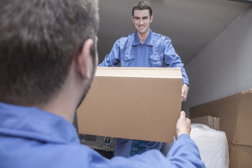 Man with van service helping with storage and collections in Camberwell