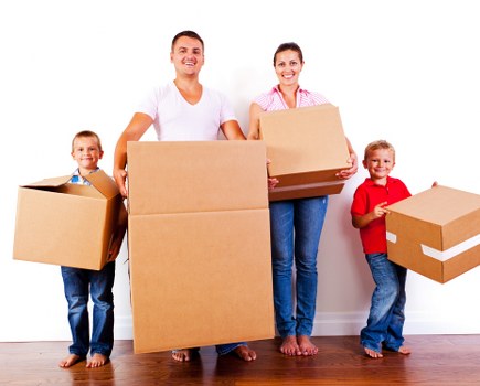 Removal van helping with a move in Camberwell
