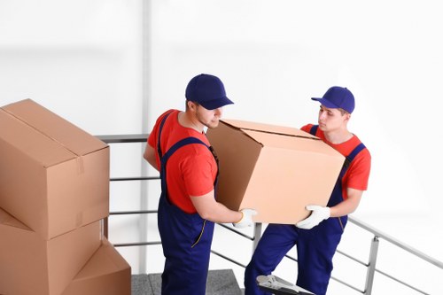 Professional packing supplies and organised boxes for a Camberwell move