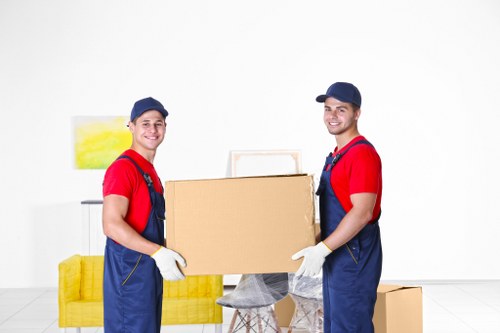 Man and Van Camberwell team handling belongings safely with insurance protection