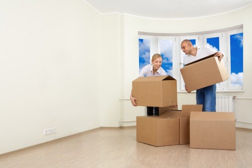 Removal team working on a Camberwell residential move