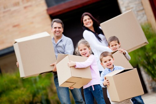 Local removals team assisting with furniture transport in Camberwell