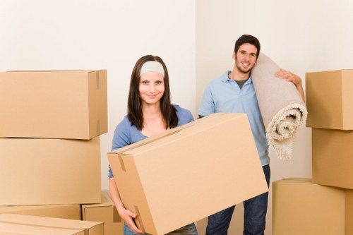 Camberwell student relocation with boxes and furniture