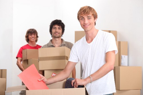 Helper moving household items for a local Camberwell customer